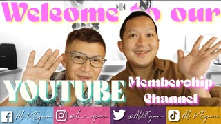 WELCOME YOU OUR MEMBERSHIP CHANNEL!