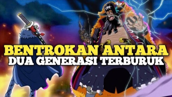 Full Kisah Pertarungan Law vs Kurohige