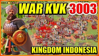 WAR KVK RUINS KINGDOM INDONESIA 3003 VS 3002 ROK !!