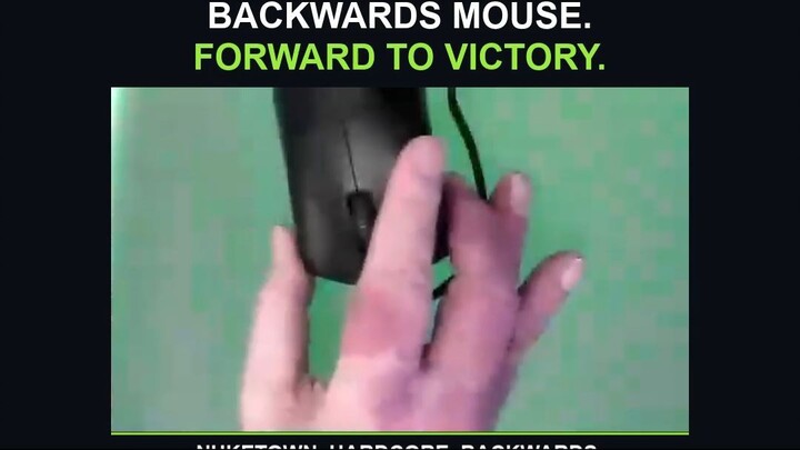 TITLE Aimless_Avenger: Backwards Mouse Gamer | Call of Duty Hand-Cam Proof