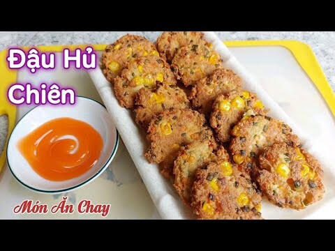 Cách Làm ĐẬU HỦ CHIÊN Để Ăn Vặt Siêu Ngon/ Món Chay Ngon Bà Mẹ Quê