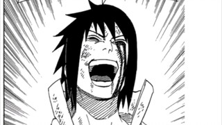 [Naruto] Sasuke Uchiha ditulis oleh Masashi Kishimoto, dengan sapuan kuas sederhana dan wajah tampan