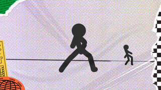 两  只  老 虎  爱  跳  舞