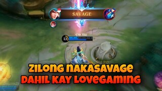 ZILONG NAKASAVAGE DAHIL KAY LOVEGAMING