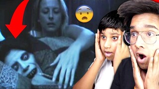 I SCARED my YOUNGER BROTHER with this Try Not to Get Scared Challenge😱