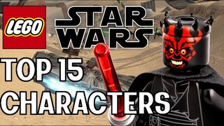 TOP 15 LEGO Star Wars The Force Awakens Characters!