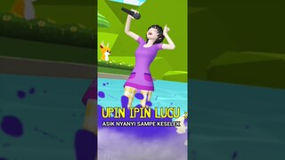 Susanti keasikan nyanyi sampai kecebur 🤣🤣 #upinipinlucu #ZEPETO #ejenali #Rayyanalplay #shorts2024