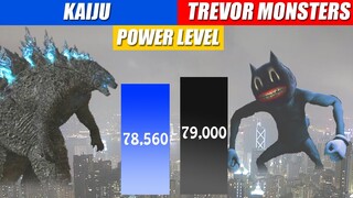 Kaiju and Trevor Monsters Power Comparison 2 | SPORE