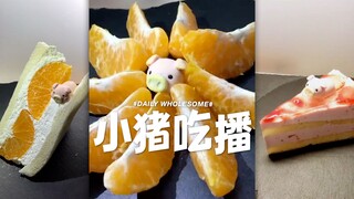 [Hoạt hình stop-motion] Phát sóng cảnh heo ăn dễ thương