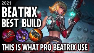 INSANE DAMAGE | Beatrix Best Build in 2021 | 3 Best Beatrix Build and Emblem Set - Mobile Legends