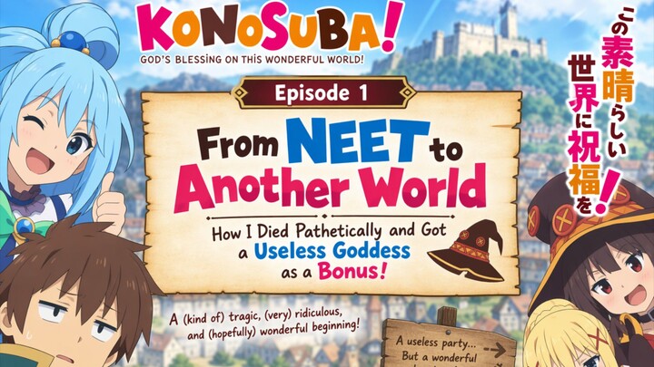 Konosubo! Ep 1 in Hindi