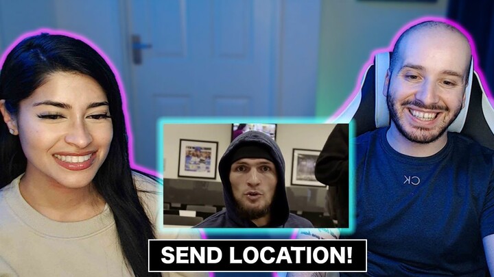SEND LOCATION - Khabib's Funniest Moments Reaction