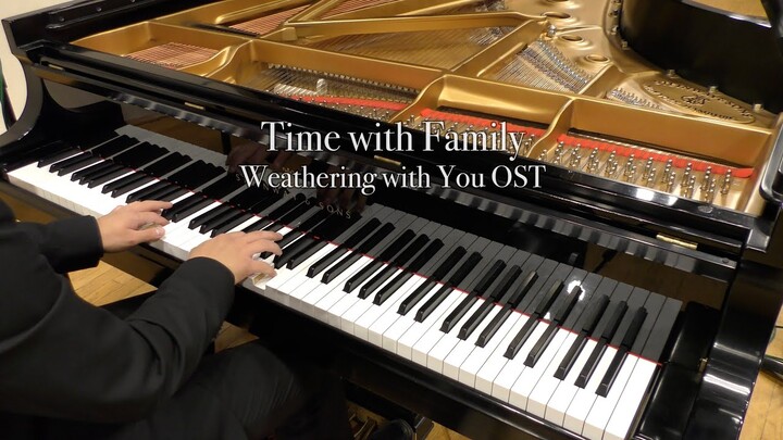 "Time with Family" - Weathering with You OST (Piano Arrangement)