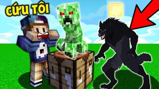 MỖI LẦN CHẾ TẠO LÀ SINH RA MỘT CON QUÁI VẬT TRONG MINECRAFT !! *CHẾ TẠO RA CON CREEPER !!*
