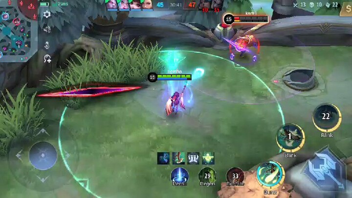 Dodong Agatha plays ML hero Matilda....god killing support