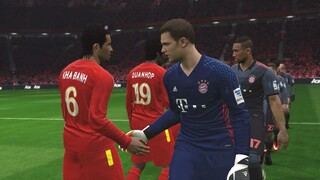 PES 2017 - U20 Việt Nam A vs Bayern Munich 2016/2017 - CỌP GIẤY HIỆN NGUYÊN HÌNH (Đọc mô tả)