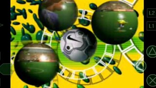 Ronaldo V-Football (Europe) - PS1 (Brazil vs Denmark) Duckstation emulator