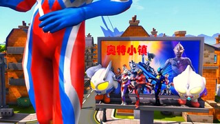 Người khổng lồ nhảy múa Ultraman Zero rơi xuống