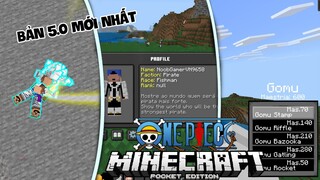 Cách Cài Addon One Piece 5.0 Mới Nhất Có Luffy Gear 5 Cực Vip Siêu Giống Pc Cho Minecraft Pe 1.20