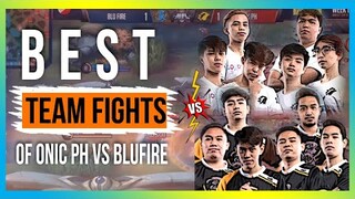 BEST TEAM FIGHTS OF ONIC PH vs BLU FIRE | MPL SEASON 6 - MLBB