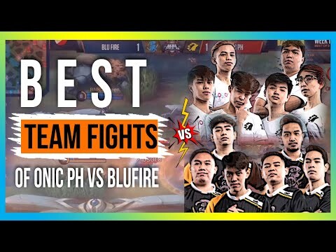 BEST TEAM FIGHTS OF ONIC PH vs BLU FIRE | MPL SEASON 6 - MLBB