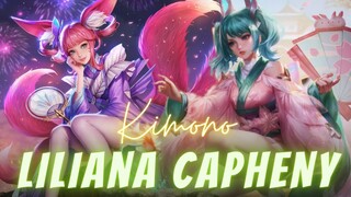 Top 1 Liliana và Top 1 Capheny tung hoành team địch với skin Nhật Bản đôi | Liên Quân