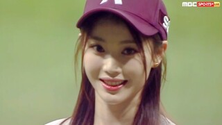 【沈小婷】棒球开球直播无滤镜怼脸！这个美貌…