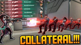 VALORANT Best Moments #13 (Operator Collateral, 1 Shot 3 Kills, Crazy No Scopes...)