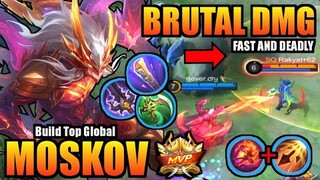 MOSKOV BEST BUILD 2024 | TOP GLOBAL MOSKOV BUILD | MOSKOV GAMEPLAY | MOBILE LEGENDS