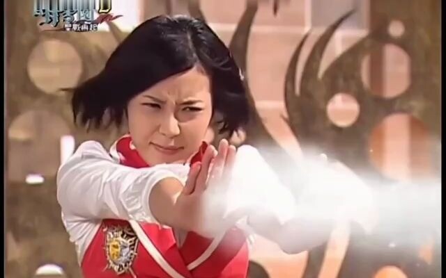 Magical Academy: Kenny complains that Nana is too weak, and Nana promptly creates a huge block of ic