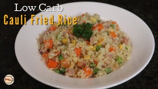 CAULI FRIED RICE LOW CARB KETO DIET