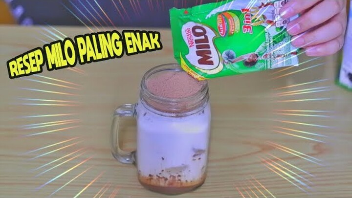 SEGAAR MAXIMAL RESEP Es Milo Paling Enak !!!