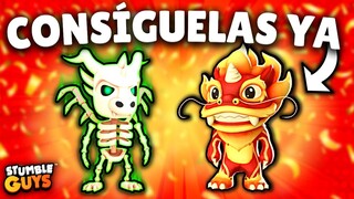 ✅ CONSIGUE YA estas NUEVAS SKINS de STUMBLE GUYS ASÍ 👀