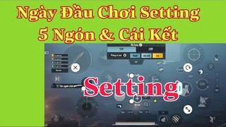 Ngày đầu chơi setting 5 ngón [PUBG Mobile] Và Cái Kết | NhâmHN TV