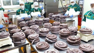 ! HACCP ! ! How Sundae is made in Hygienic Factory Korean food