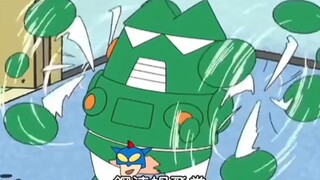 小新智扮机器人 与小偷斗智斗勇哦