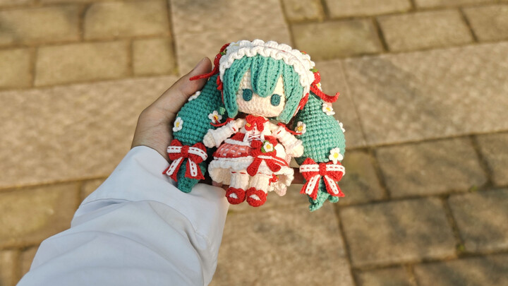 初音手办贵？不好意思我织出来了