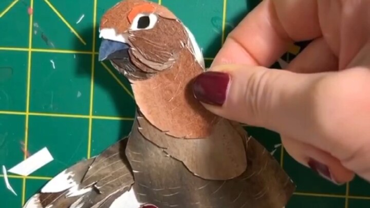 “Tag your friend to make a paper bird for you!”