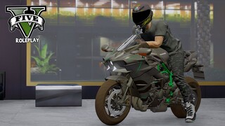 KAWASAKI NINJA H2R !! GTA V ROLEPLAY