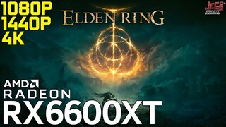 Elden Ring FPS Uncapped | RX 6600 XT | 1080p, 1440p, 4K benchmarks!