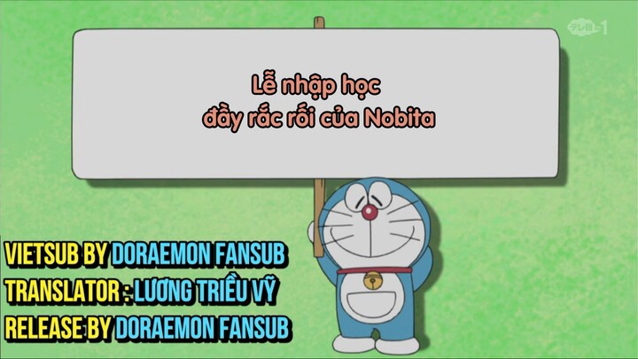 DORAEMON TẬP 246 : NGÀY NHẬP HỌC ĐẦY RẮC RỐI CỦA NOBITA