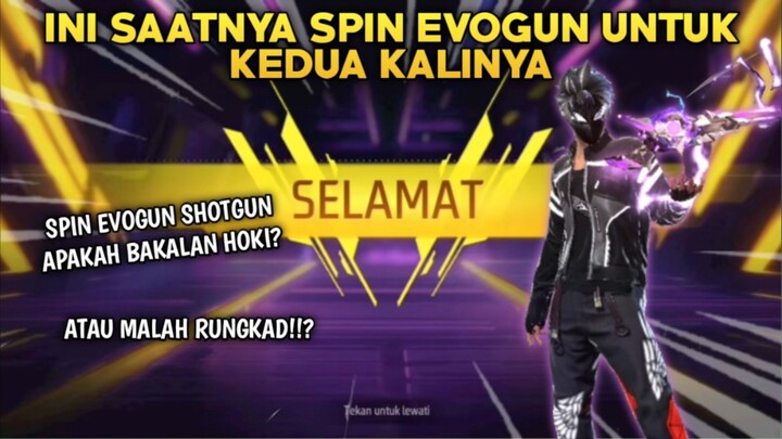 Spin SG Evogun Apakah Bakalan Hoki?? - Free Fire Gameplay