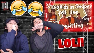 stray kids being a mess as shopee ambassadors (nothing new) | NSD REACTION