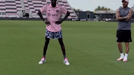 Teaching Xiao Bei to Play Soccer