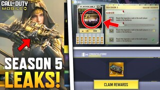 *NEW* Season 5 Leaks! New Map + New Character Skins + LST Weapon Crate & more! COD Mobile Leaks