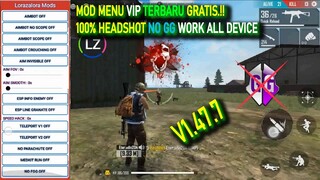 MOD MENU VIP 100% HEADSHOT ANTI BANNED WORK ALL DEVICE GRATIS! Plus Cara Setting Auto Headshotnya