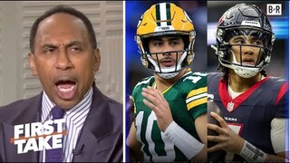 FIRST TAKE | C.J Stroud is better than Jordan Love! - Stephen A. breaks Texans-Packers Week 7