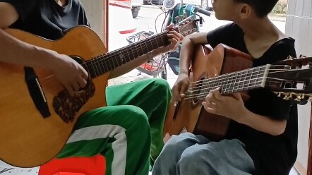 Jejak Abu-abu: Live Akustik Ayah dan Anak dengan Dua Gitar