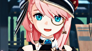 "When you think of a cute girl with pink hair, who comes to mind first?"