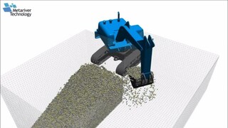 Excavator Simulation: Optimizing Efficiency in Virtual Environments | samadii/dem